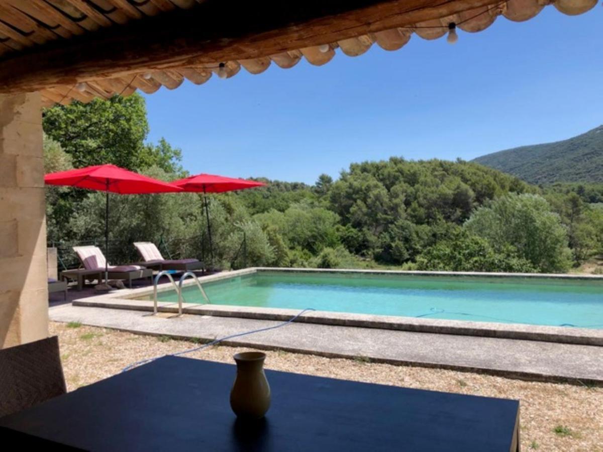 Stylish House With Heated Pool In Lacoste Лакост Экстерьер фото